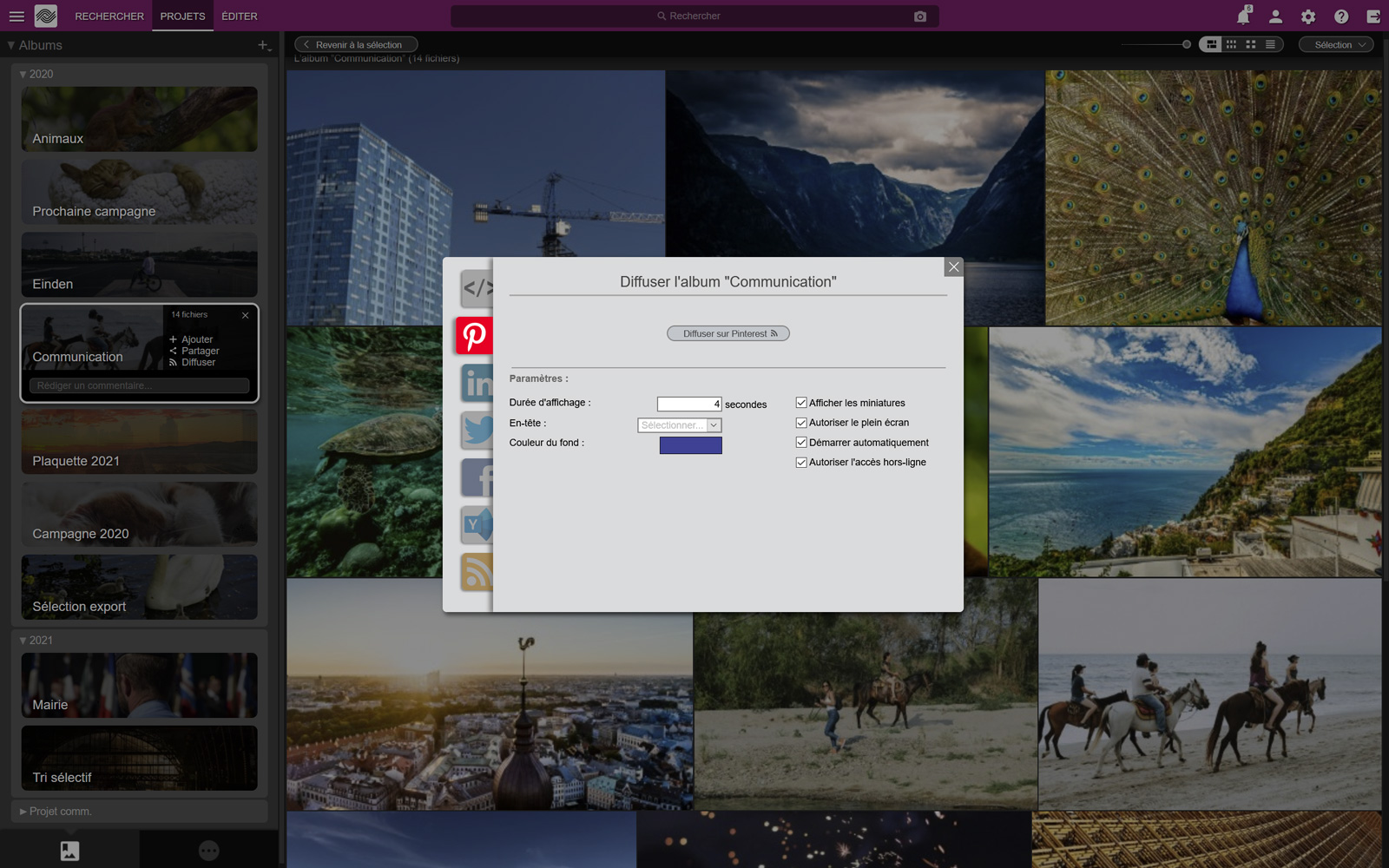 screenshot of Ephoto Dam